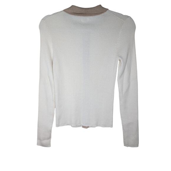 Faherty Mikki Cardigan White - Picture 6 of 11